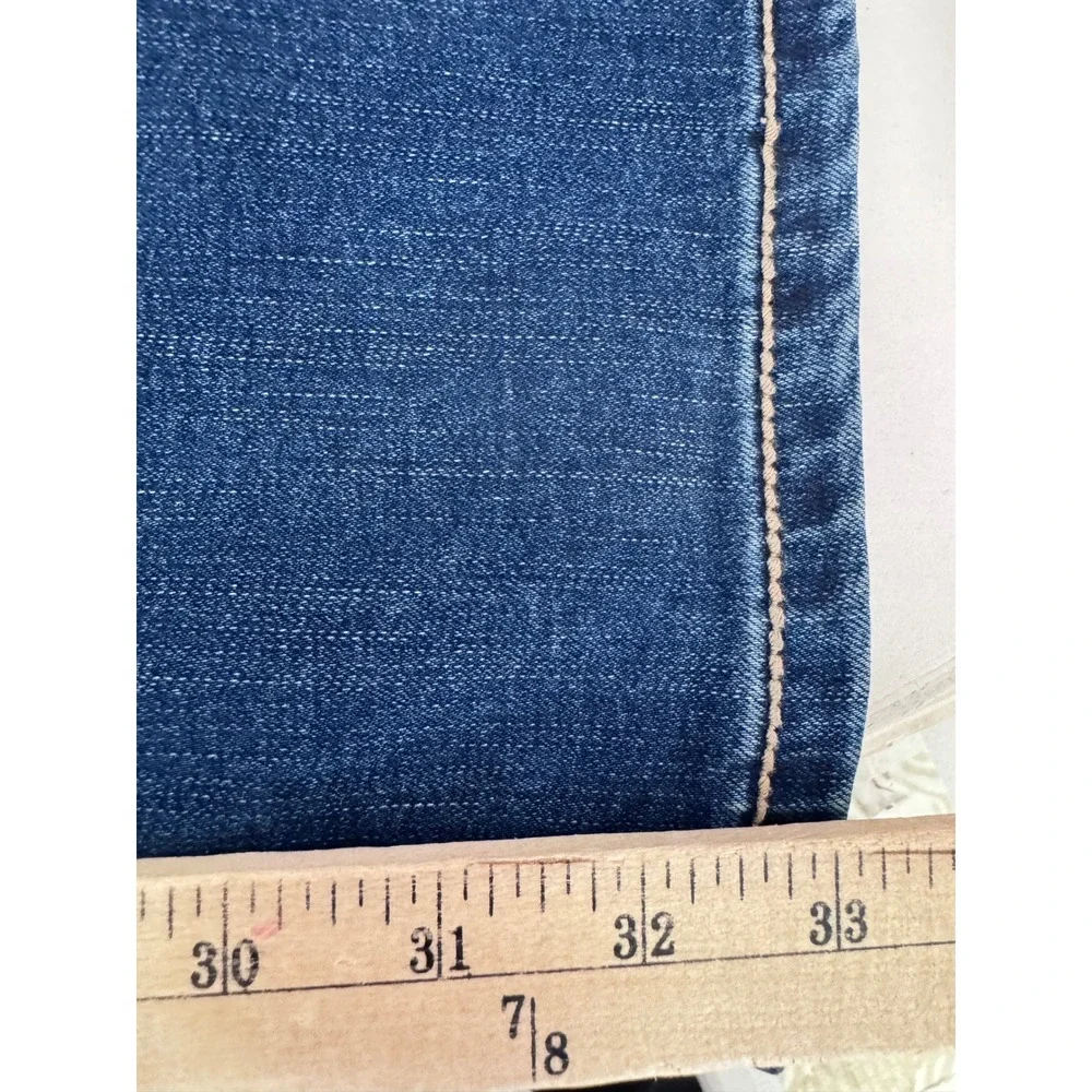 Wrangler Retro Mae Jeans sz 28 Blue Mid Rise Boot Cut‎ rodeo western